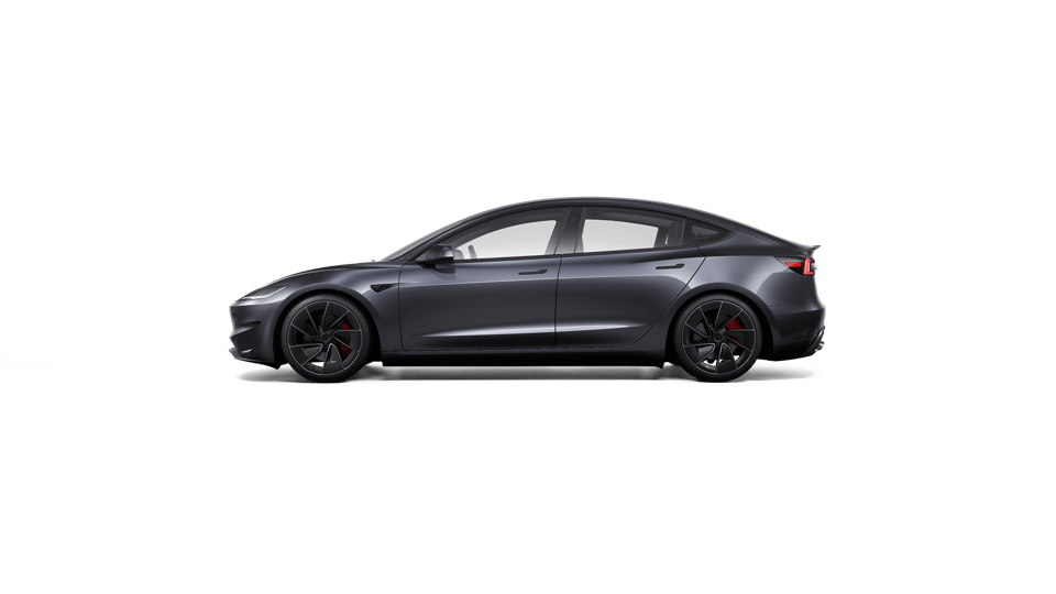 Tesla Model 3 Performance — منظر جانبي